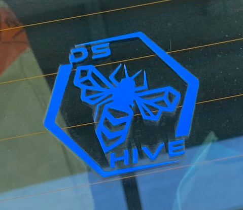 Dark Blue DSHive Classic Logo Decal